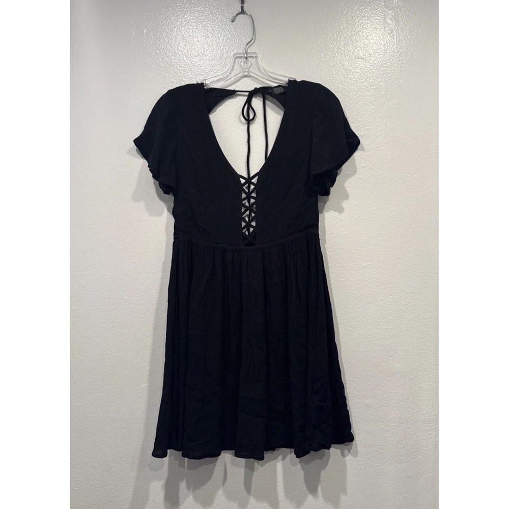 Volcom Golden Lantern Dress Size Small Low Back Backless Beach Resort Festival
